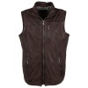 Vesta de Piele Barbati Deercraft Maro Inchis DMCork - readytowear.ro