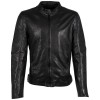 Geaca de Piele Barbati Gipsy Neagra Asher - readytowear.ro