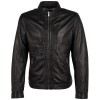 Geaca de Piele Barbati Deercraft Neagra DMBandu - readytowear.ro