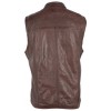 Vesta de Piele Barbati Deercraft Castanie DMKliff - readytowear.ro