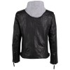 Geaca de Piele Barbati Deercraft Neagra DMLian - readytowear.ro