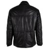 Geaca de Iarna din Piele Barbati Gipsy Neagra Elyo - readytowear.ro