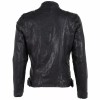 Geaca de Piele Barbati Gipsy Neagra G2MCadan - readytowear.ro