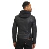 Geaca de Piele Barbati Gipsy Neagra G2MDayto - readytowear.ro