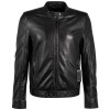 Geaca de Piele Barbati Gipsy Neagra G2MIgnacy - readytowear.ro