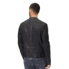 Geaca de Piele Barbati Gipsy Neagra G2MKjas - readytowear.ro