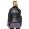 Geaca de Piele Dama Gipsy Neagra G2WEmila - readytowear.ro