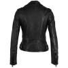 Geaca de Piele Dama Gipsy Neagra G2WJovia - readytowear.ro