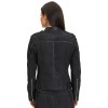 Geaca de Piele Dama Gipsy Neagra G2WShina - readytowear.ro