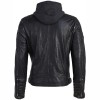 Geaca de Piele Barbati Gipsy Negru Antic GMBako - readytowear.ro