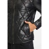 Geaca de Iarna din Piele Barbati Gipsy Neagra GMCabon - readytowear.ro