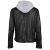 Geaca de Piele Barbati Gipsy Neagra GMCain - readytowear.ro