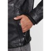 Geaca de Piele Barbati Gipsy Neagra GMHaydin - readytowear.ro