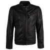 Geaca de Piele Barbati Gipsy Neagra GMJaqua - readytowear.ro