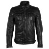 Geaca de Piele Barbati Gipsy Neagra GMNevado - readytowear.ro