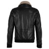 Geaca de Piele Barbati Gipsy Neagra GMStarpatrol 3 - readytowear.ro