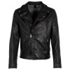 Geaca de Piele Barbati Gipsy Neagra GMThalas - readytowear.ro