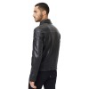 Geaca de Piele Barbati Gipsy Neagra GMThalas - readytowear.ro