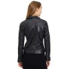 Geaca de Piele Dama Gipsy Neagra GWAleeza - readytowear.ro