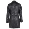 Geaca Lunga de Piele Dama Gipsy Neagra GWCarola - readytowear.ro