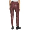 Pantaloni de Piele Dama Gipsy Bordo GWTariza - readytowear.ro