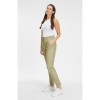 Pantaloni de Piele Dama Gipsy Verde Salvie GWTariza - readytowear.ro