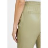 Pantaloni de Piele Dama Gipsy Verde Salvie GWTariza - readytowear.ro