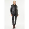 Geaca de Piele Dama Gipsy Neagra Lieke - readytowear.ro