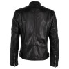 Geaca de Piele Barbati Mauritius Silver Neagra MMCarius - readytowear.ro