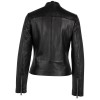 Geaca de Piele Dama Mauritius Silver Neagra MWYamila - readytowear.ro