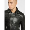 Geaca de Piele Barbati Gipsy Neagra Mavric - readytowear.ro